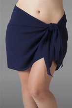 Load image into Gallery viewer, Plus Size Navy Sarong