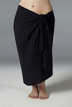 Load image into Gallery viewer, Plus Size Long Sarong - Black