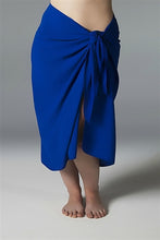 Load image into Gallery viewer, Plus Size Long Sarong - Royal