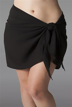 Load image into Gallery viewer, Plus Size Sarong Black