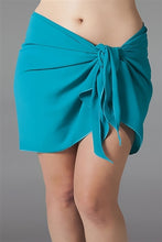 Load image into Gallery viewer, Plus Size Sarong Turquoise