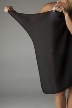 Load image into Gallery viewer, Georgette Long Sarong - Black
