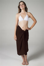 Load image into Gallery viewer, Georgette Long Sarong  - Brown
