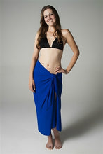 Load image into Gallery viewer, Georgette Long Sarong - Royal Blue