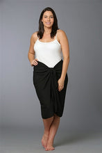 Load image into Gallery viewer, Plus Size Long Sarong - Black